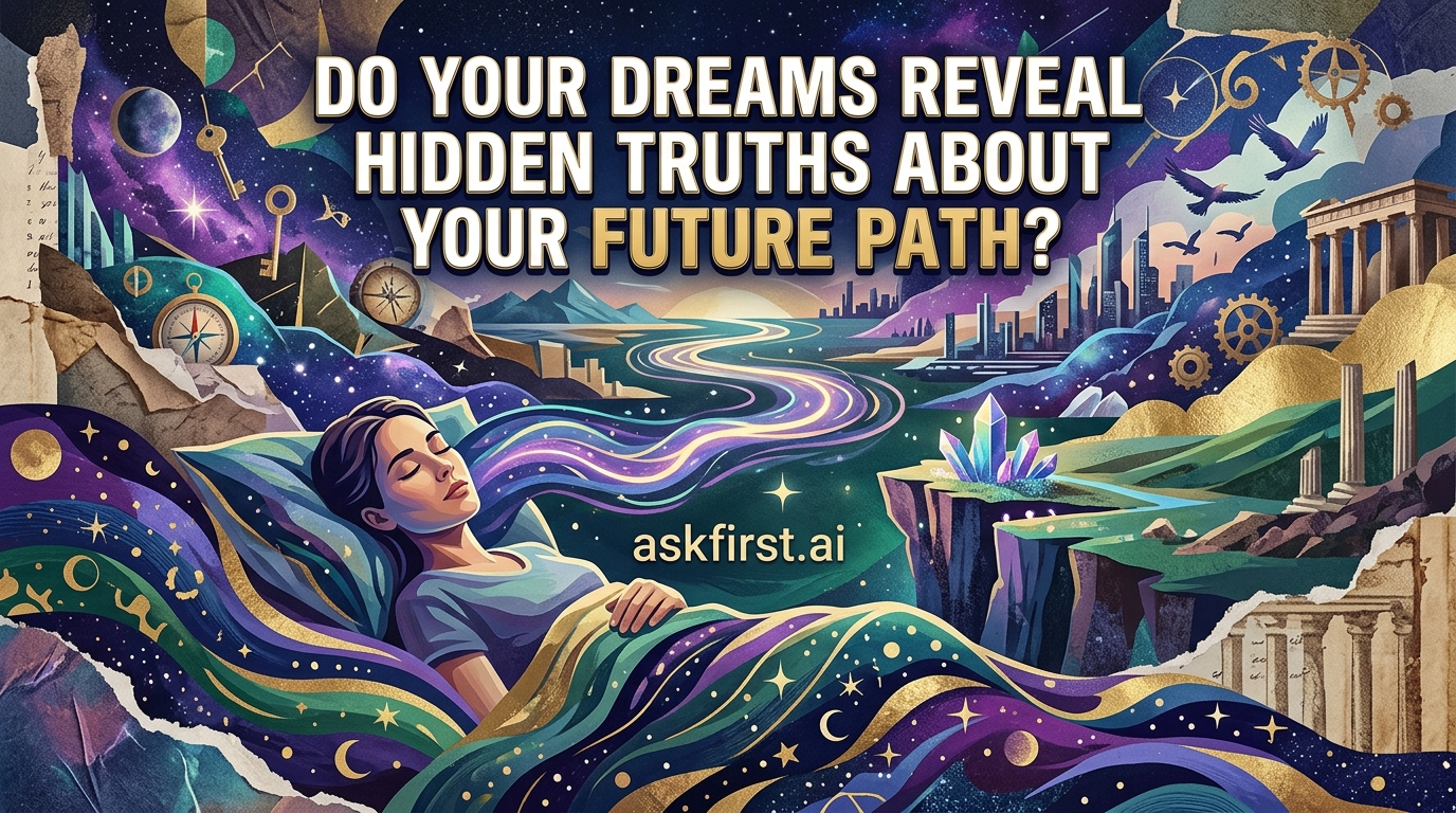 Do your dreams reveal hidden truths about your future path? Do your dreams reveal hidden truths about your future path?