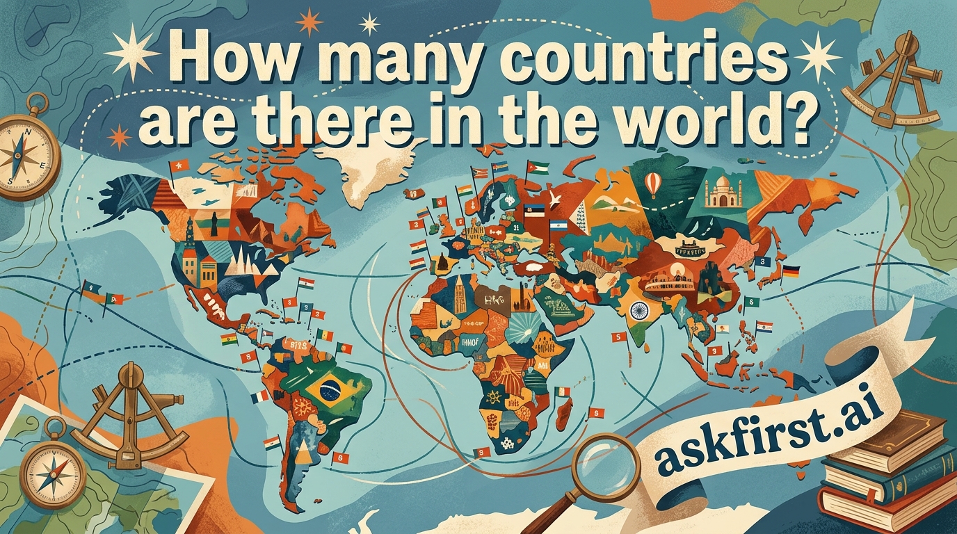 How many countries are there in the world? How many countries are there in the world?