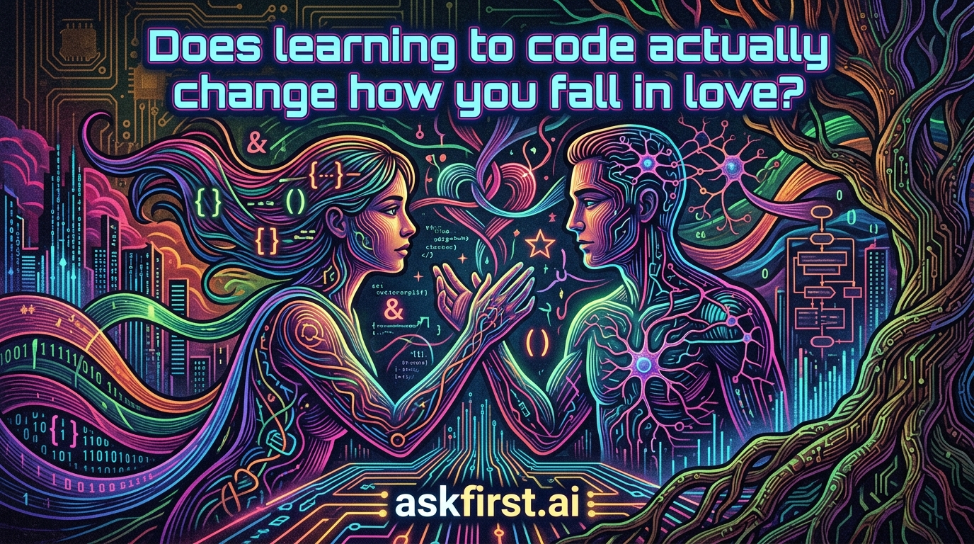 Does learning to code actually change how you fall in love? Does learning to code actually change how you fall in love?