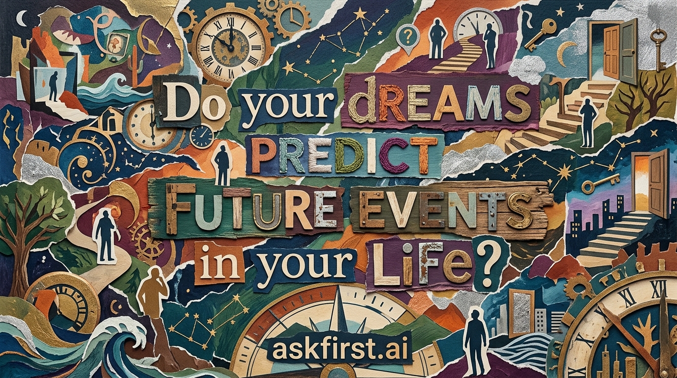 Do your dreams predict future events in your life? Do your dreams predict future events in your life?