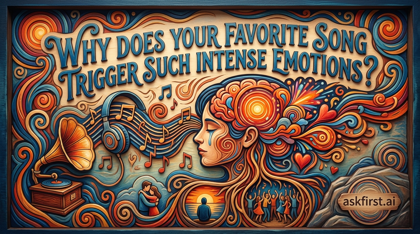 Why does your favorite song trigger such intense emotions? Why does your favorite song trigger such intense emotions?