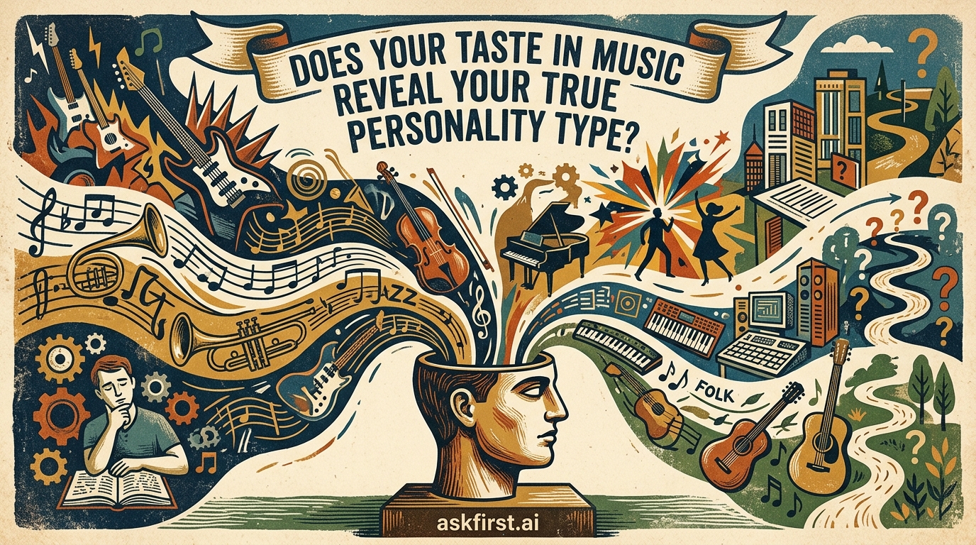 Does your taste in music reveal your true personality type? Does your taste in music reveal your true personality type?