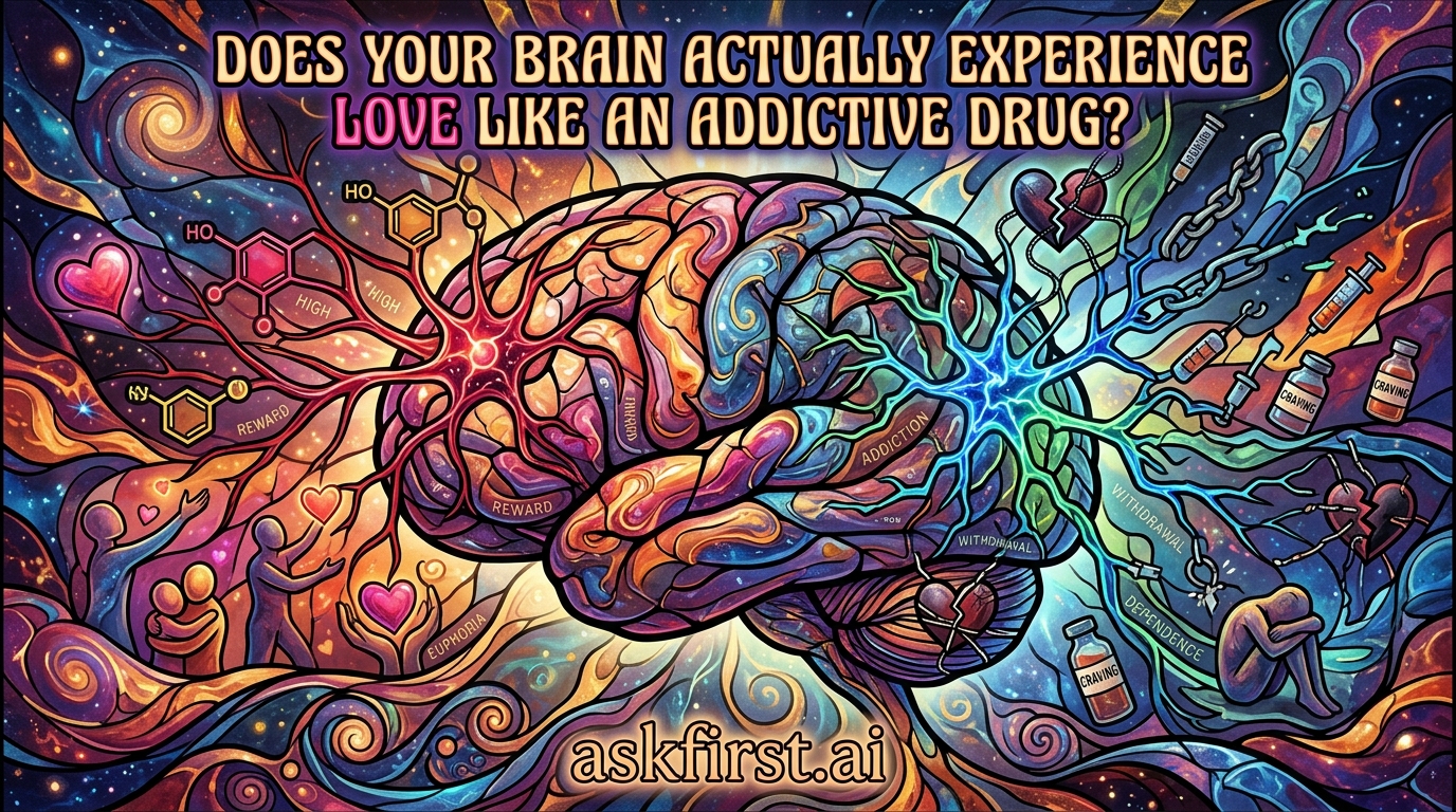 Does your brain actually experience love like an addictive drug? Does your brain actually experience love like an addictive drug?