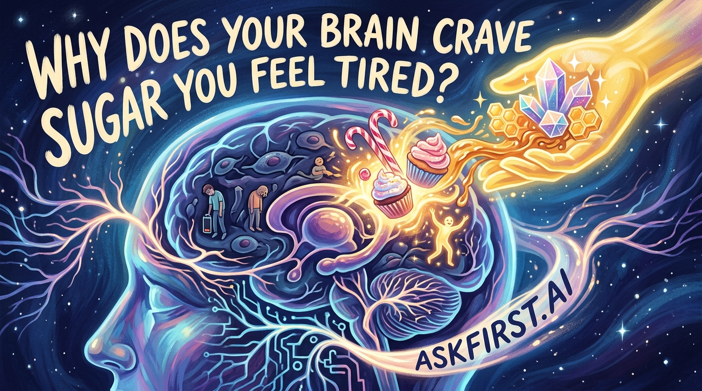 Why does your brain crave sugar when you feel tired? Why does your brain crave sugar when you feel tired?
