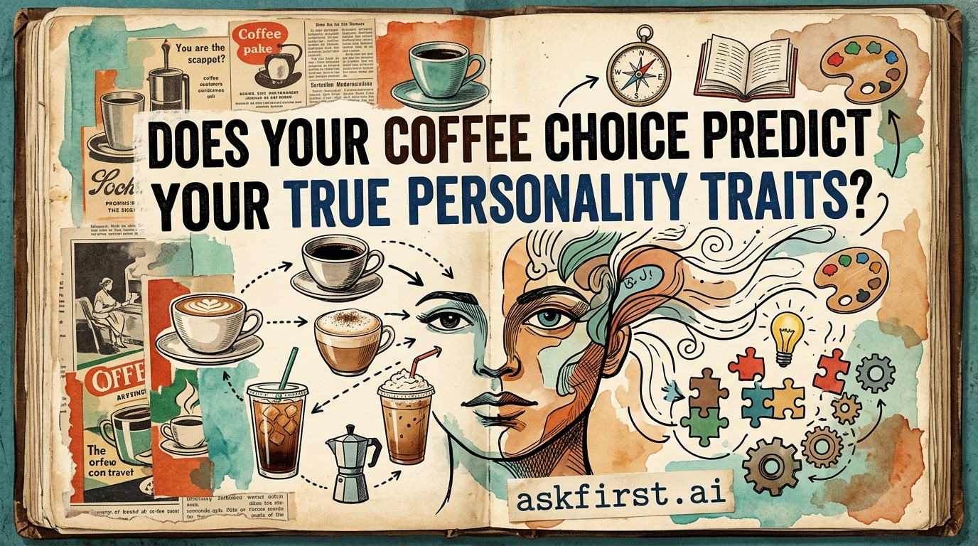 Does your coffee choice predict your true personality traits? Does your coffee choice predict your true personality traits?