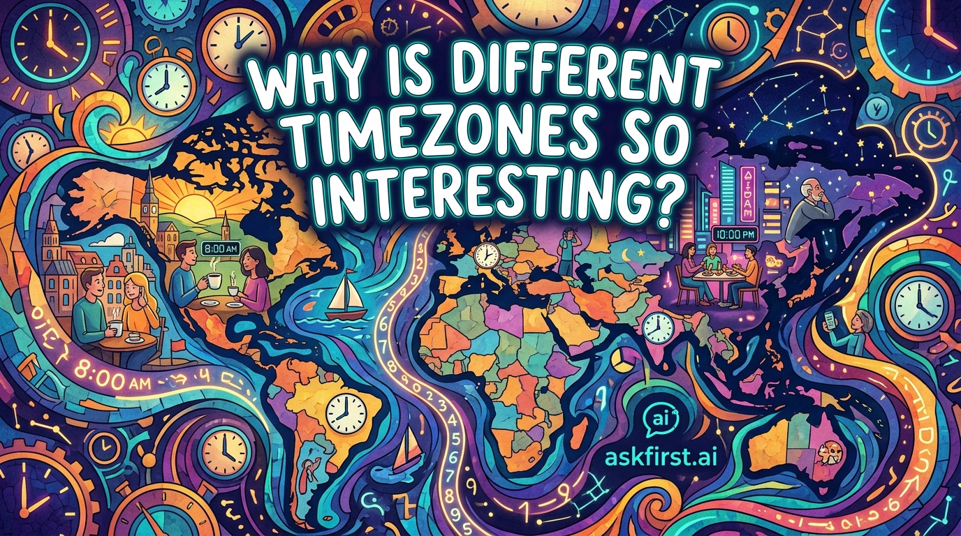 Why is different timezones so interesting? Why is different timezones so interesting?