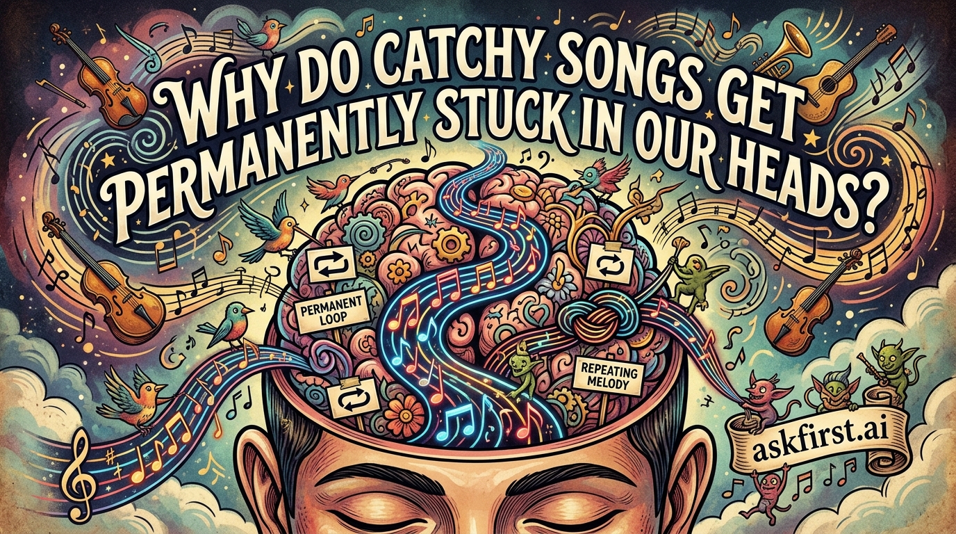 Why do catchy songs get permanently stuck in our heads? Why do catchy songs get permanently stuck in our heads?