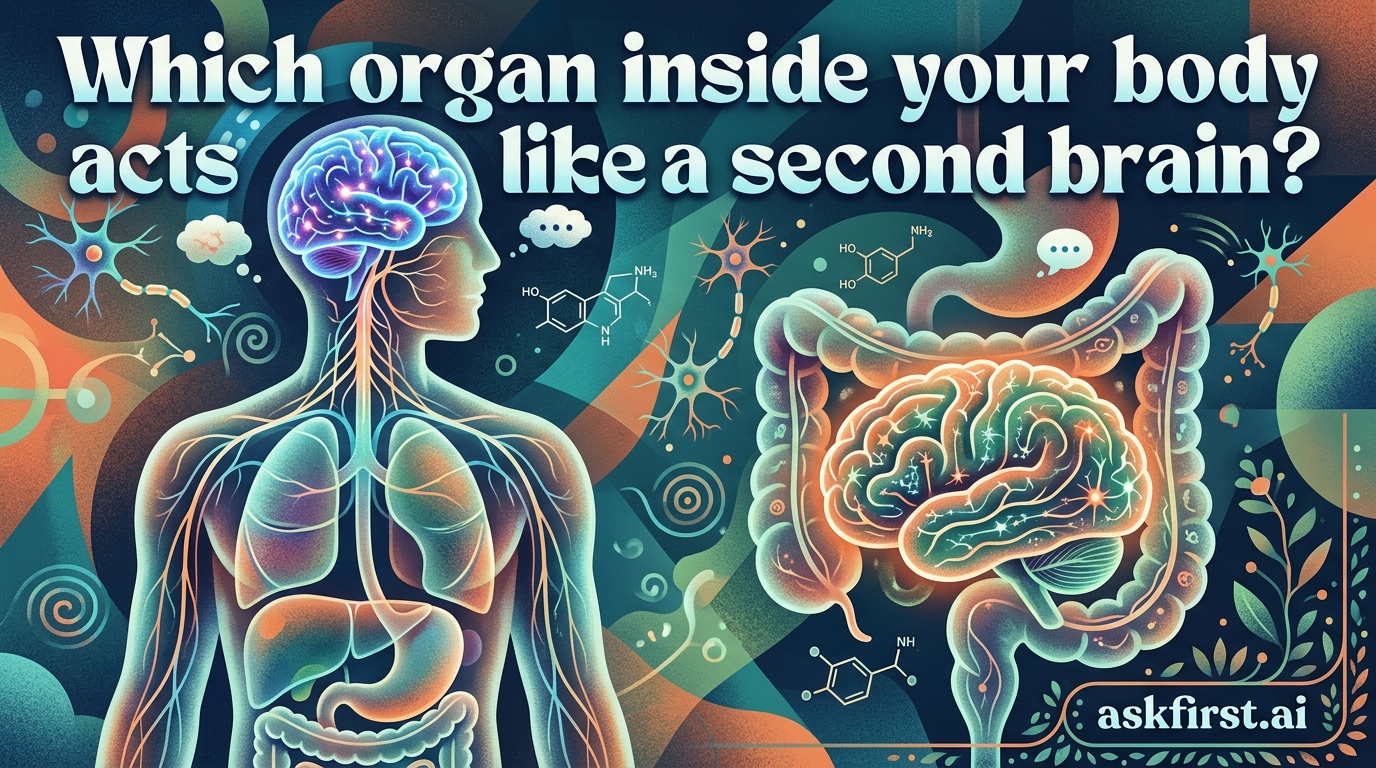 Which organ inside your body acts like a second brain? Which organ inside your body acts like a second brain?