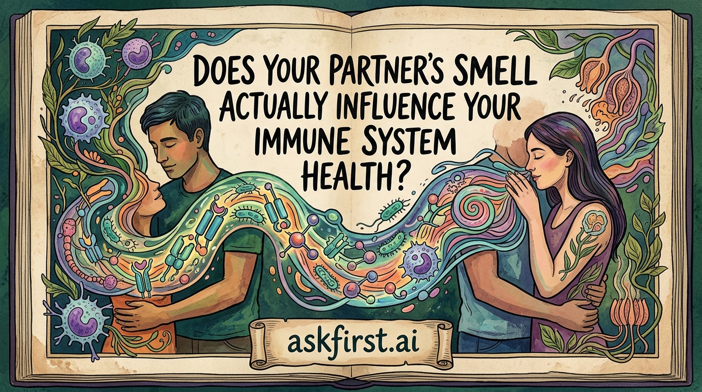 Does your partner's smell actually influence your immune system health? Does your partner's smell actually influence your immune system health?