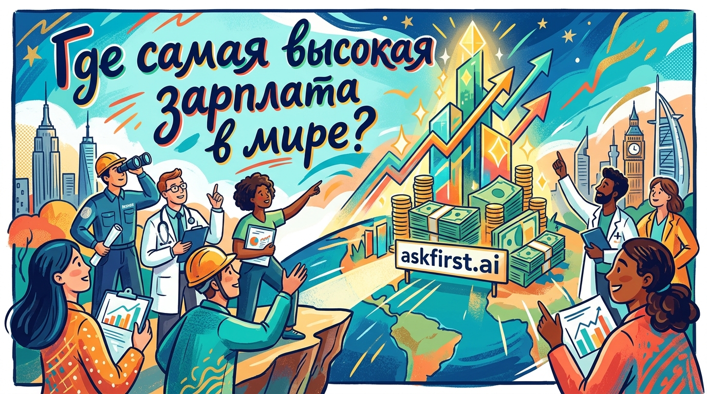 Где самая высокая зарплата в мире? Где самая высокая зарплата в мире?
