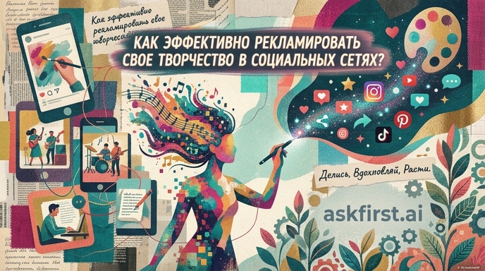 Как эффективно рекламировать свое творчество в социальных сетях? Как эффективно рекламировать свое творчество в социальных сетях?