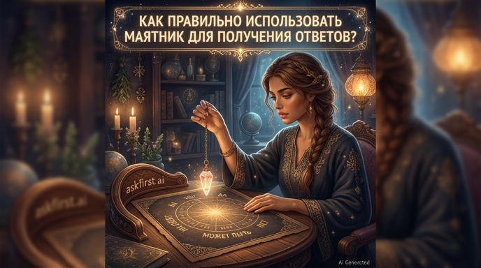 Как правильно использовать маятник для получения ответов? Как правильно использовать маятник для получения ответов?
