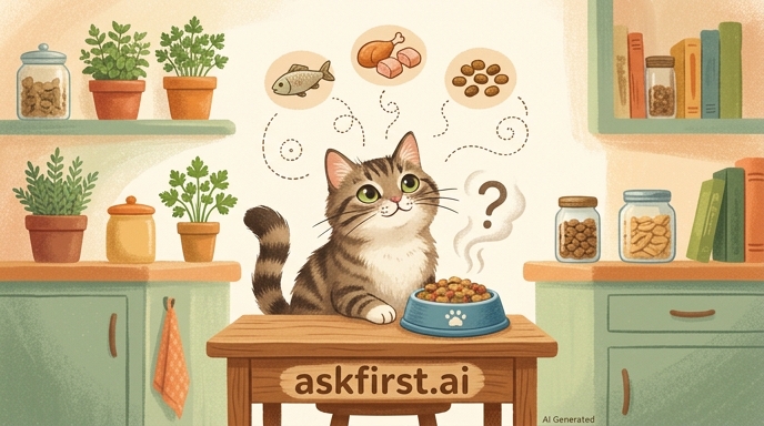 Какими продуктами следует кормить кошку? Какими продуктами следует кормить кошку?