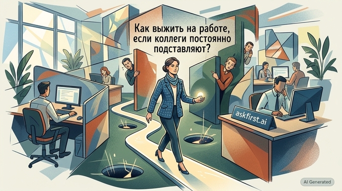 Как выжить на работе, если коллеги постоянно подставляют? Как выжить на работе, если коллеги постоянно подставляют?