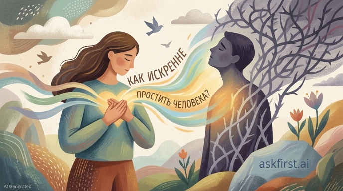 Как искренне простить человека? Как искренне простить человека?