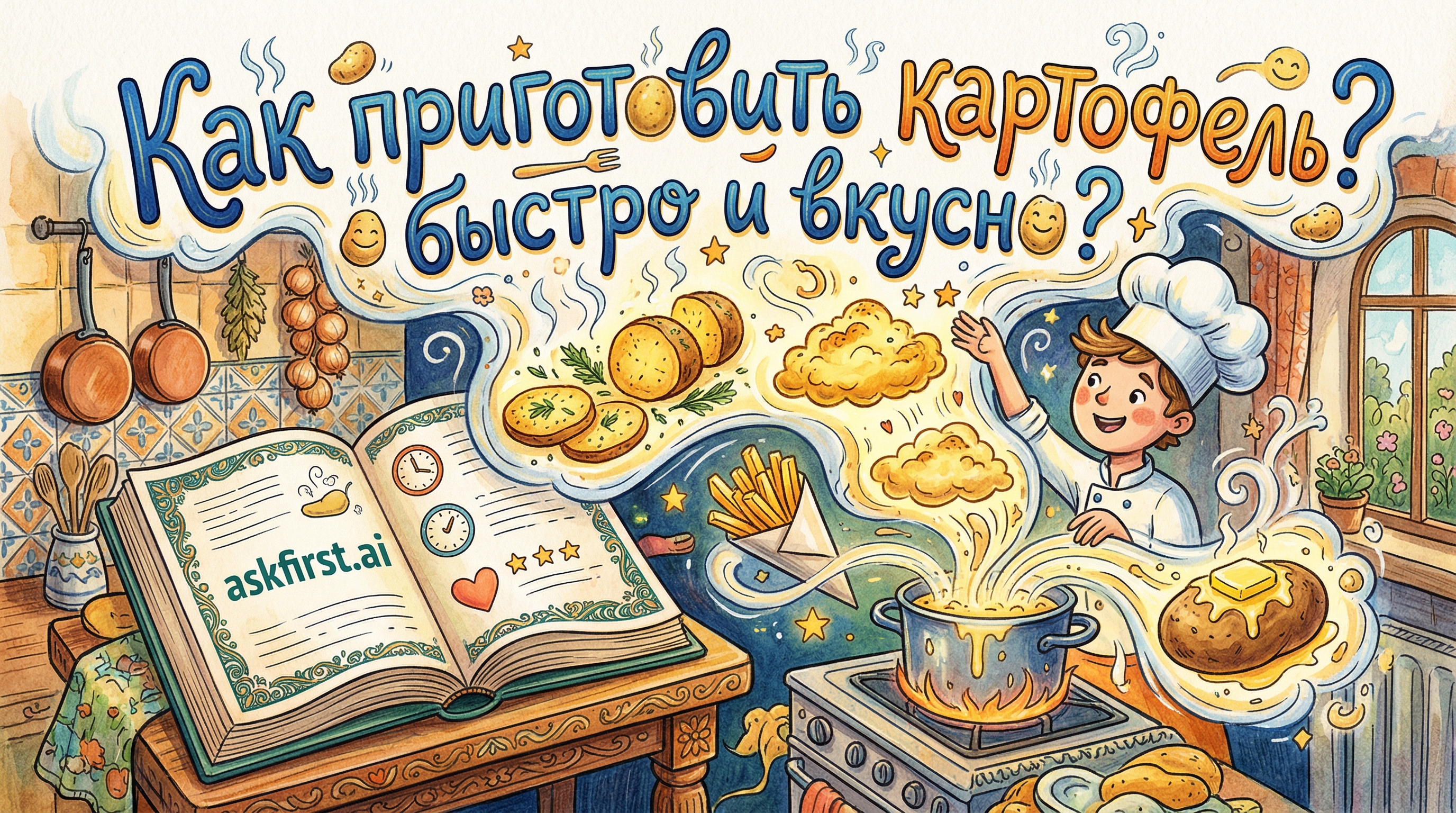 Как приготовить картофель быстро и вкусно? Как приготовить картофель быстро и вкусно?