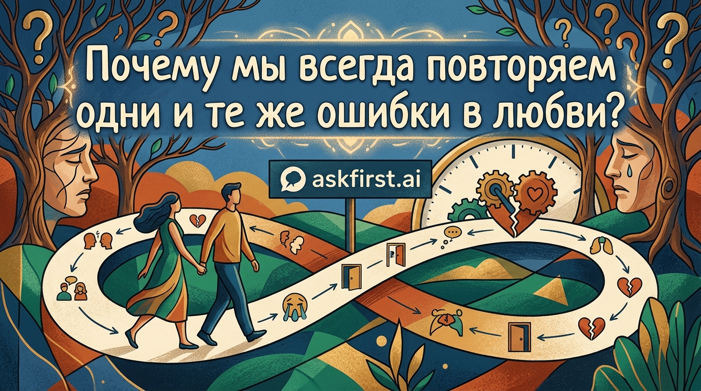 Почему мы всегда повторяем одни и те же ошибки в любви? Почему мы всегда повторяем одни и те же ошибки в любви?