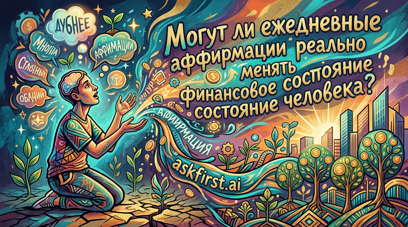 Могут ли ежедневные аффирмации реально менять финансовое состояние человека? Могут ли ежедневные аффирмации реально менять финансовое состояние человека?