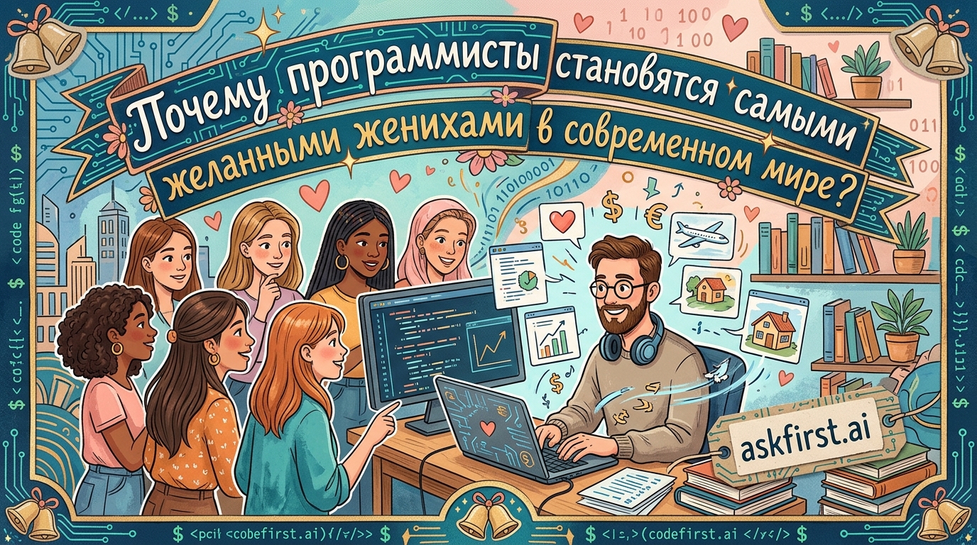Почему программисты становятся самыми желанными женихами в современном мире? Почему программисты становятся самыми желанными женихами в современном мире?