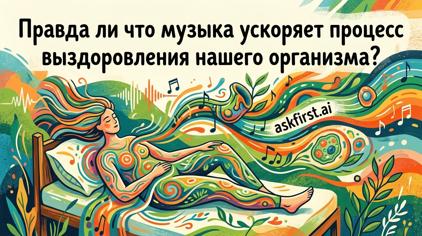 Правда ли что музыка ускоряет процесс выздоровления нашего организма? Правда ли что музыка ускоряет процесс выздоровления нашего организма?